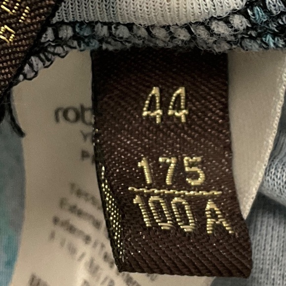 ROBERTO CAVALLI NAVY MULTI FLORAL STRETCH JERSEY MIDI COCKTAIL DRESS - Picture 5 of 5